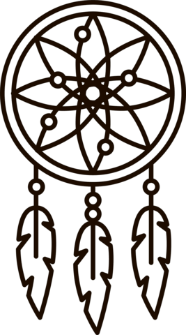 Dreamcatcher coloring page free printable coloring pages