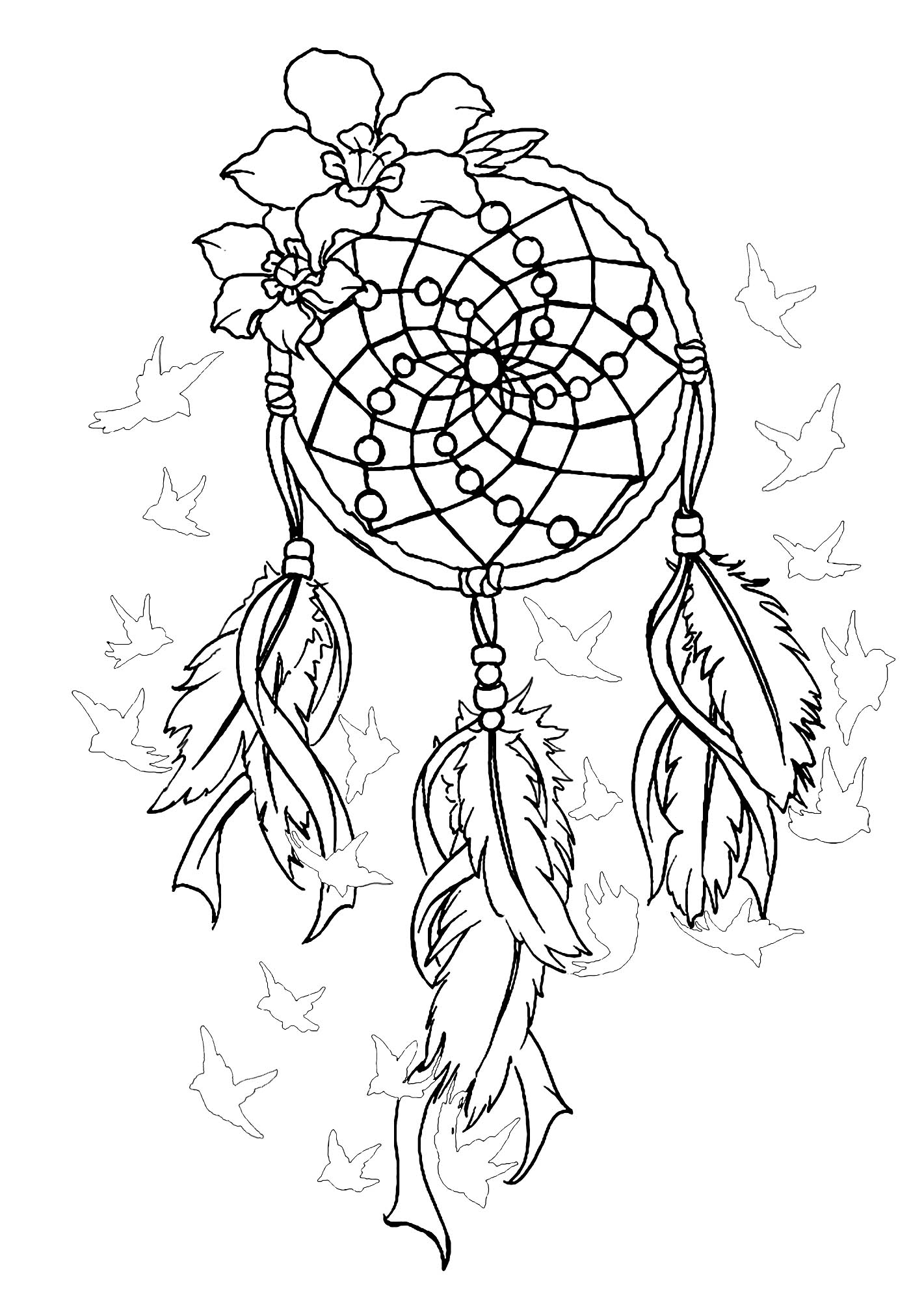 Dreamcatcher to print