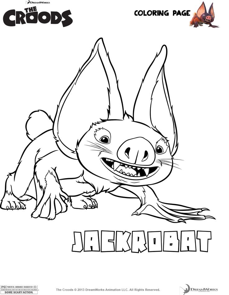 Coloring page the croods coloring pages dreamworks dreamworks animation