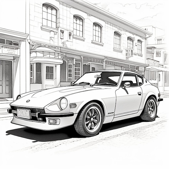 Jdm cars coloring pages downloadable pdf
