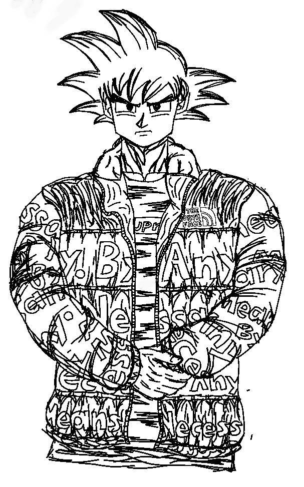 Goku drip by olmygoshamericanusa on