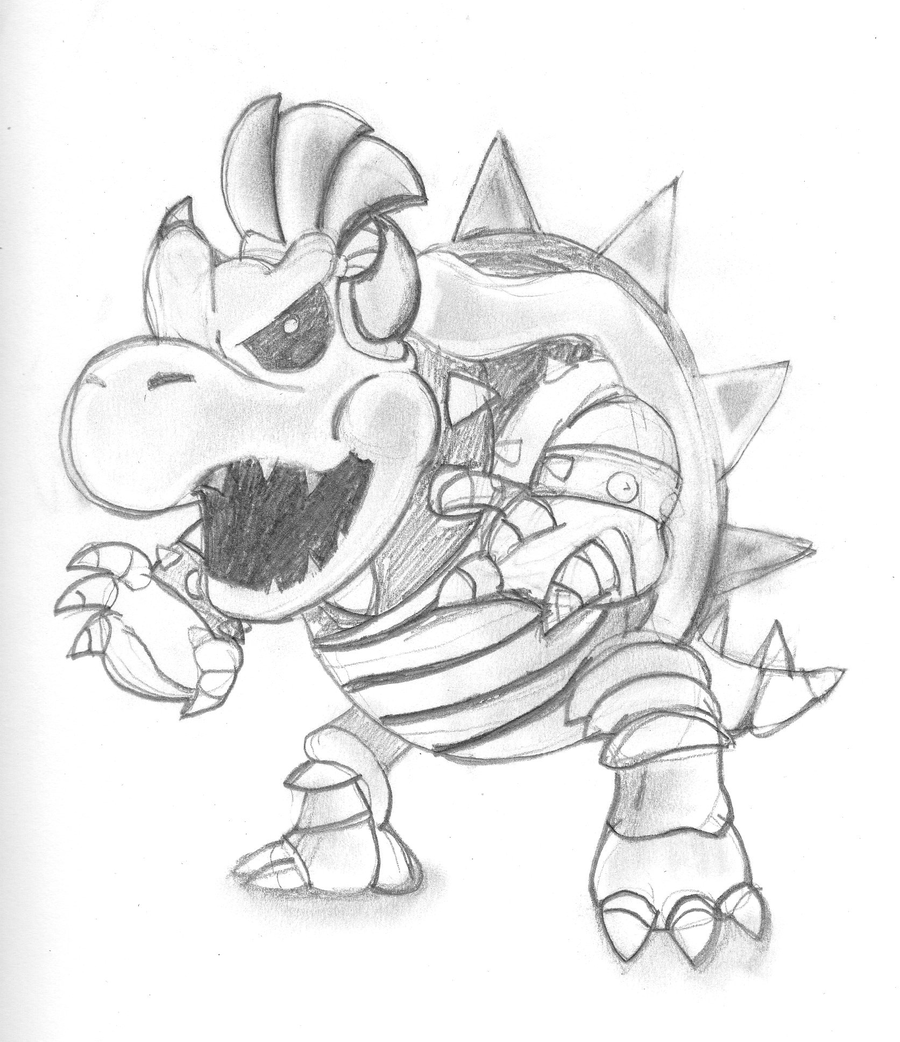Dry bowser coloring pages