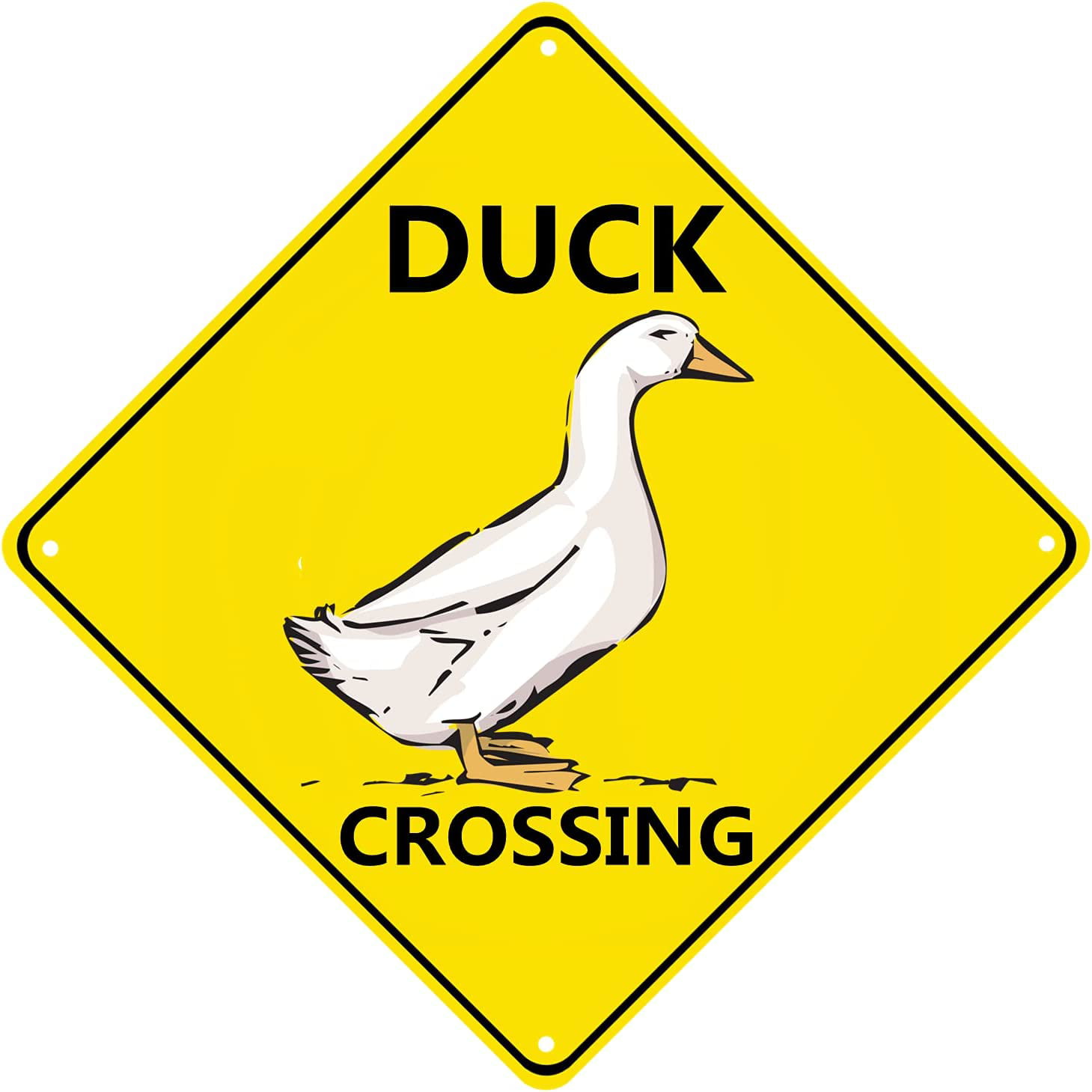 Duck crossing signs