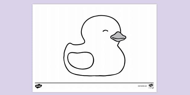 Baby duck louring page louring sheets teacher made