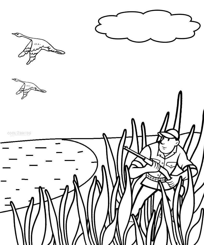 Printable hunting coloring pages for kids coolbkids animal coloring pages deer coloring pages coloring pages