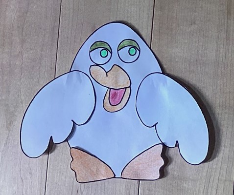 Duck paper craft