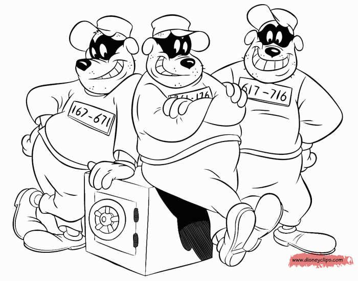Printable ducktales coloring pages pdf