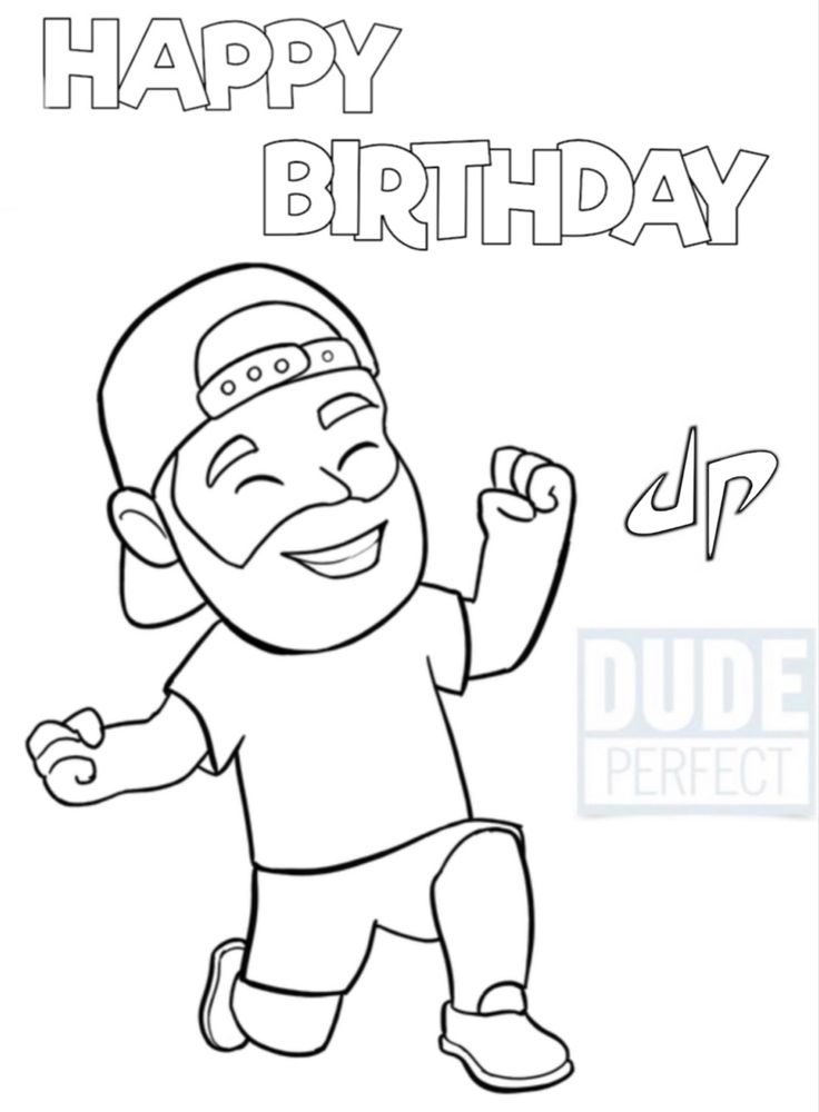 Dude perfect coloring page dude perfect coloring pages adult coloring pages