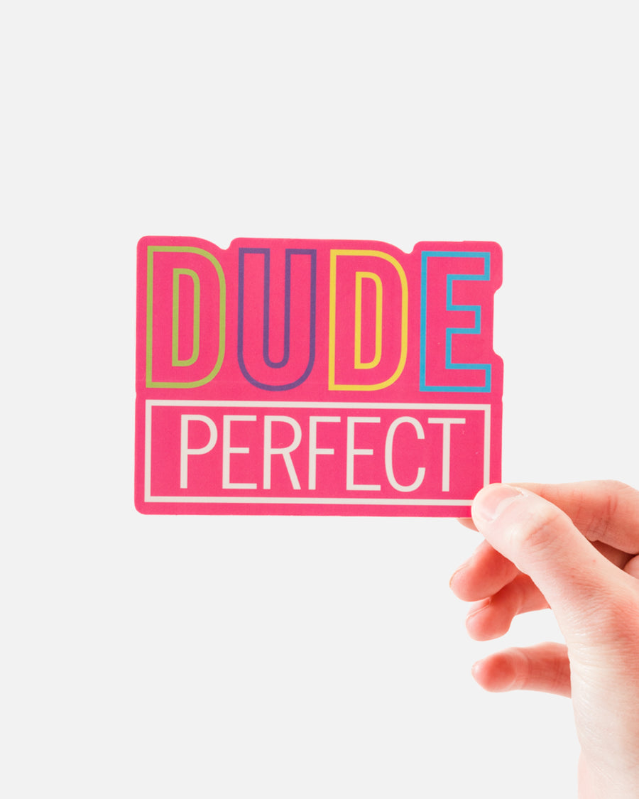 Dude perfect neon epic shot stickers