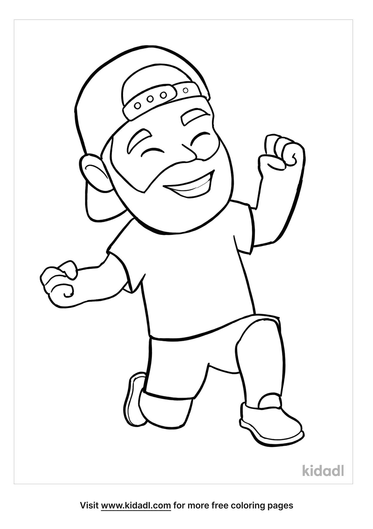 Free dude perfect coloring page coloring page printables