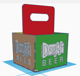 Duff beer carrier steps with pictures
