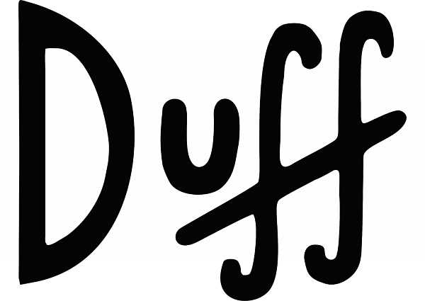 Duff beer sticker by mark s goodlow
