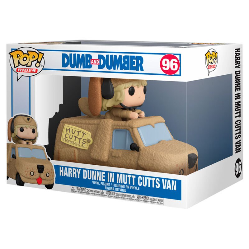 Funko pop dumb and dumber harry with mutt cutts van brown kidinn