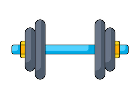 Dumbbell stock illustrations cliparts and royalty free dumbbell vectors