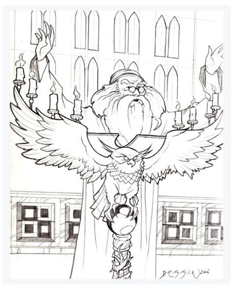 Albus dumbledore by dessin on
