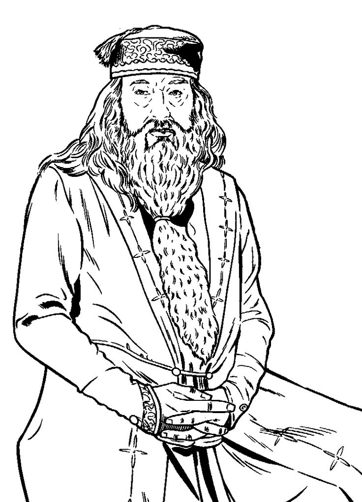 Albus dumbledore harry potter coloring pages harry potter coloring book harry potter colors