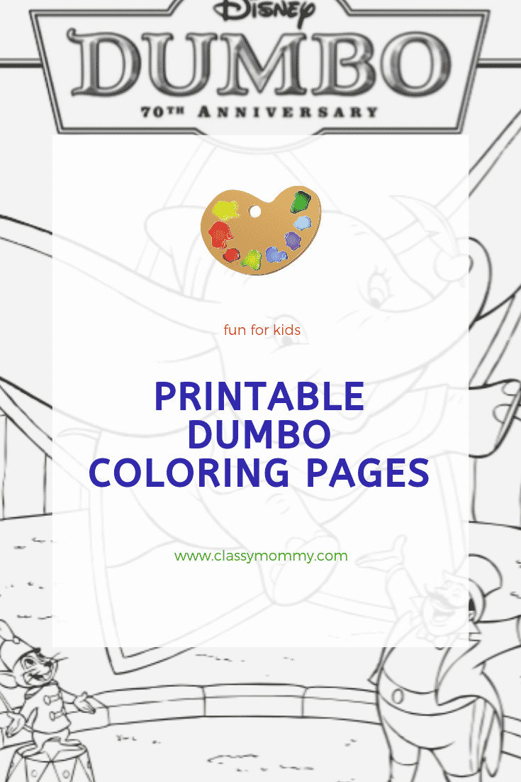 Free dumbo printable coloring pages games and activity sheets