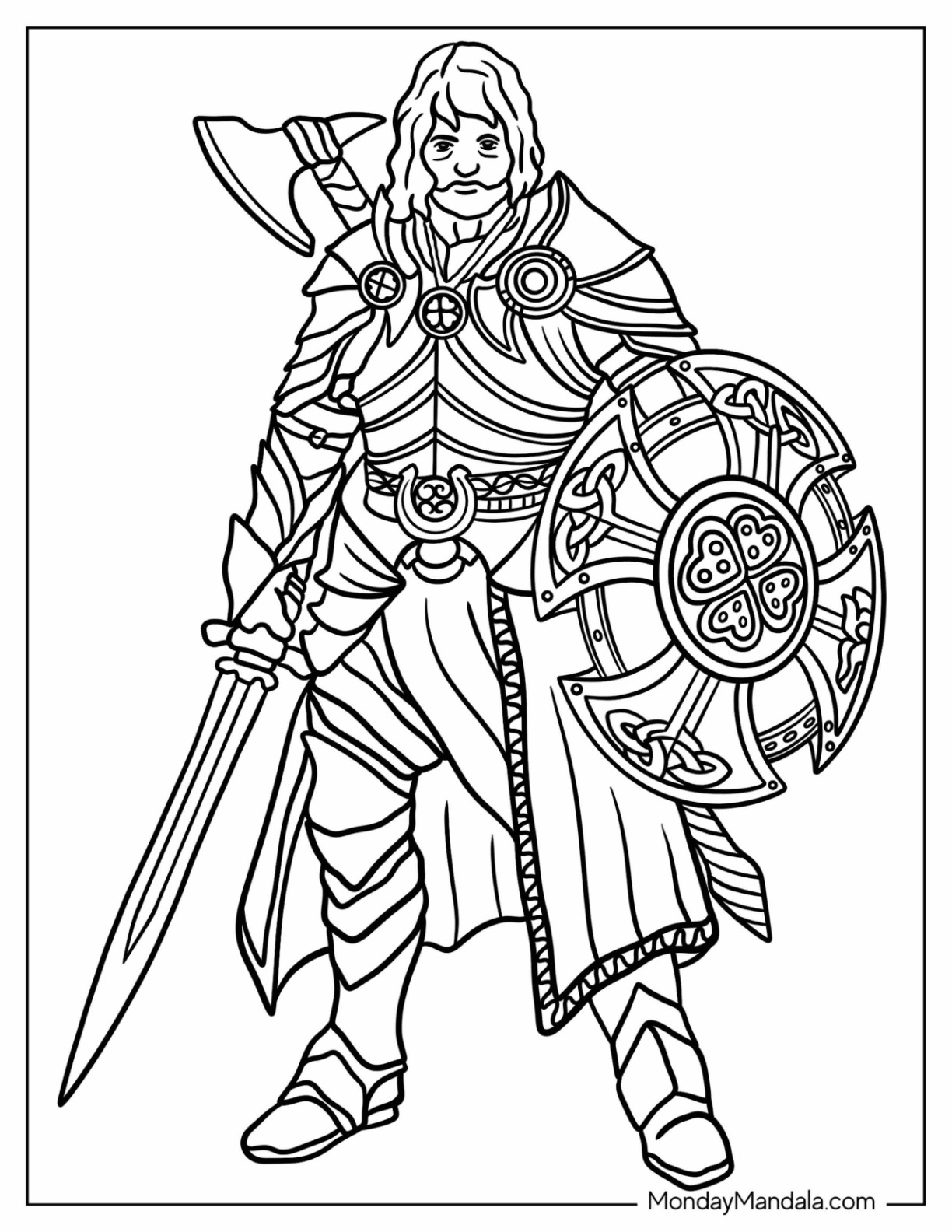 Dungeons dragons coloring pages free printables