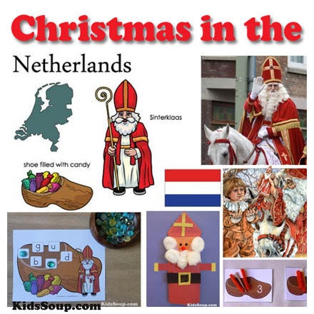 Christmas in the netherlands ideas for the classroom