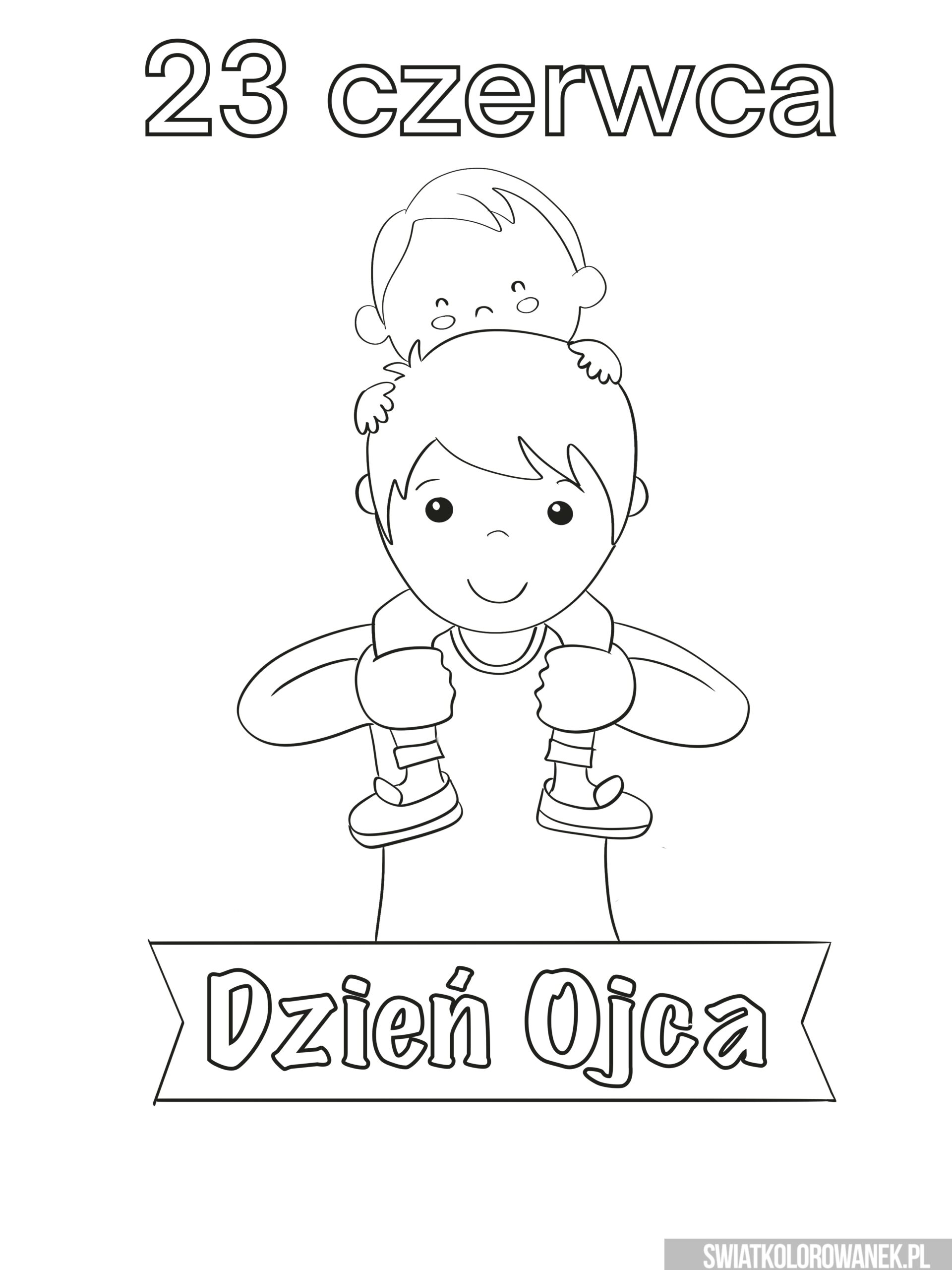 Kolorowanki dzieå ojca