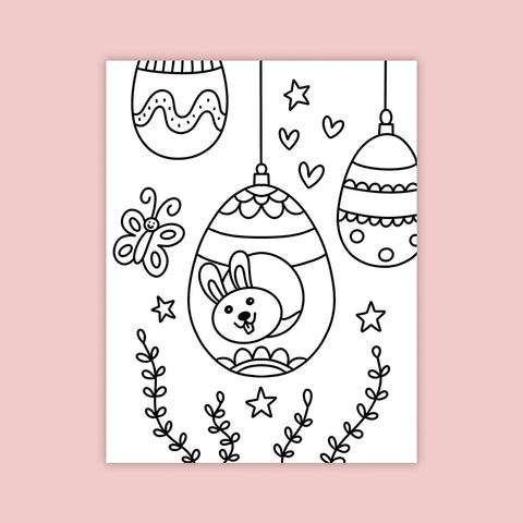 Easter coloring pages for kids