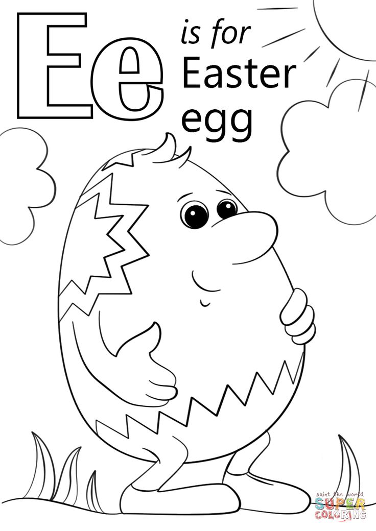 Letter e is for easter egg coloring page free printable coloring pages abc coloring pages precious moments coloring pages easter egg coloring pages