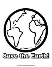 Earth day coloring pages â free printable pdf from