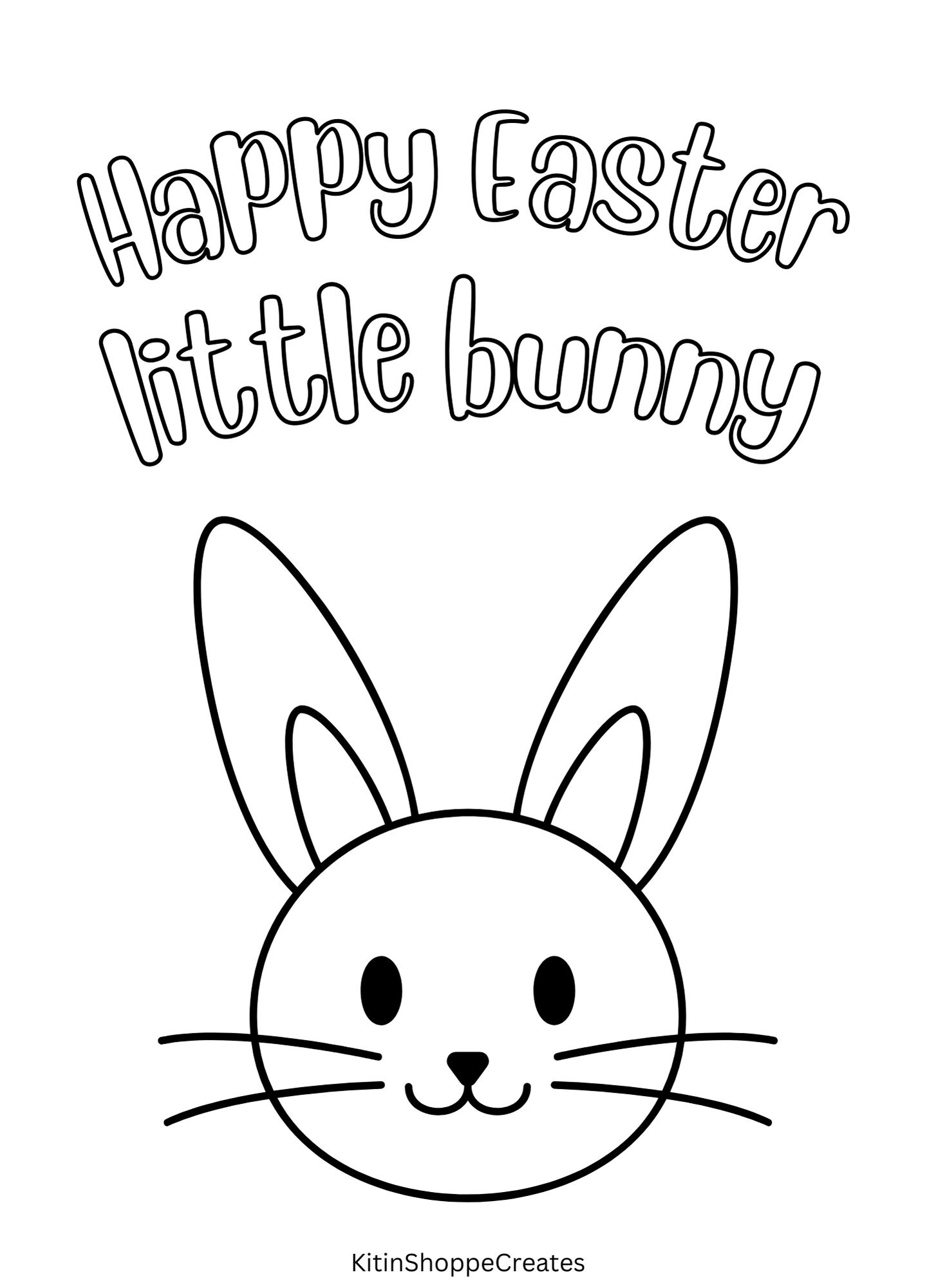 Easter colouring pages for kids