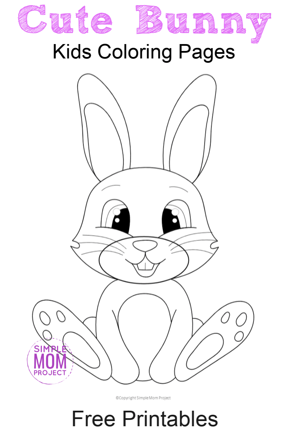 Free to print bunny coloring page bunny coloring pages easter bunny colouring coloring pages