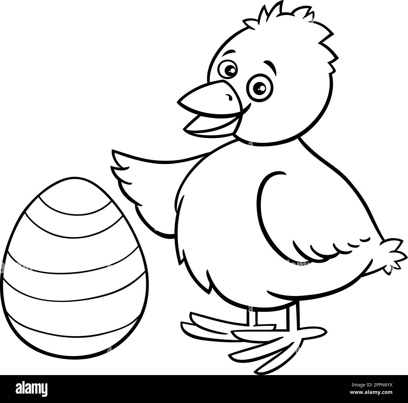 Easter chick black and white stock photos images