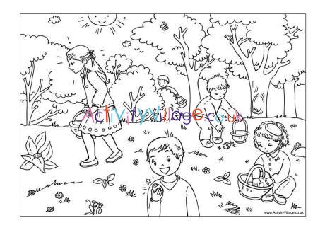 Easter egg hunt louring page