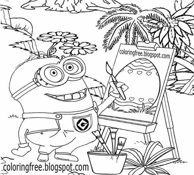 Get creative with free printable easter coloring pages