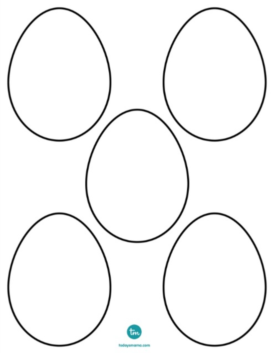 Zendoodle easter egg coloring pages