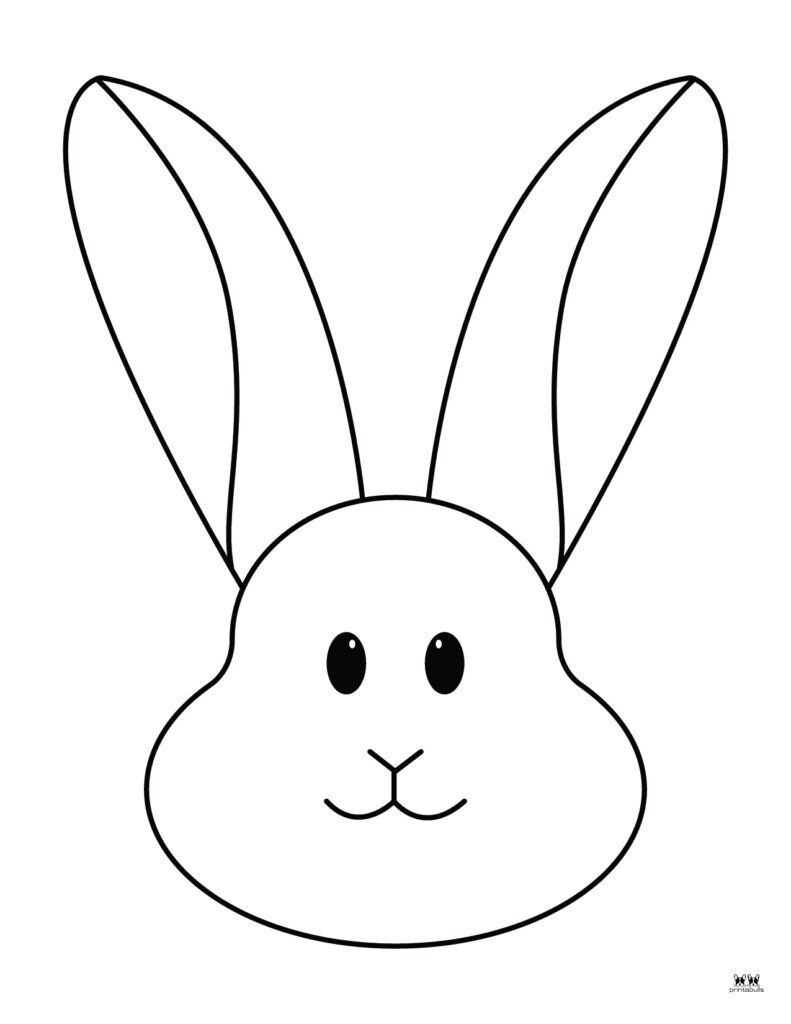 Easter bunny coloring pages