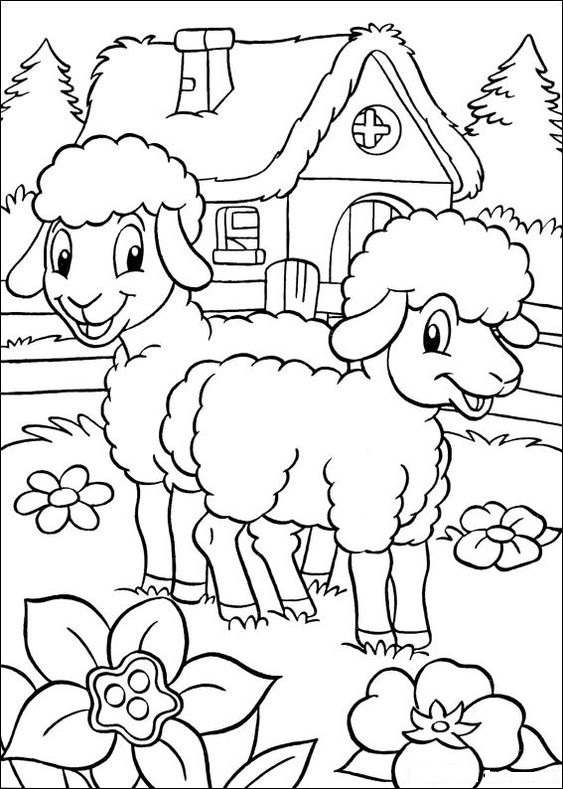 Printable coloring page on