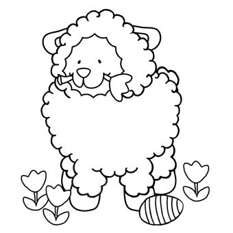 Easter lamb coloring page pãginas para colorir pãginas para colorir gratuitas artesanato de pãscoa