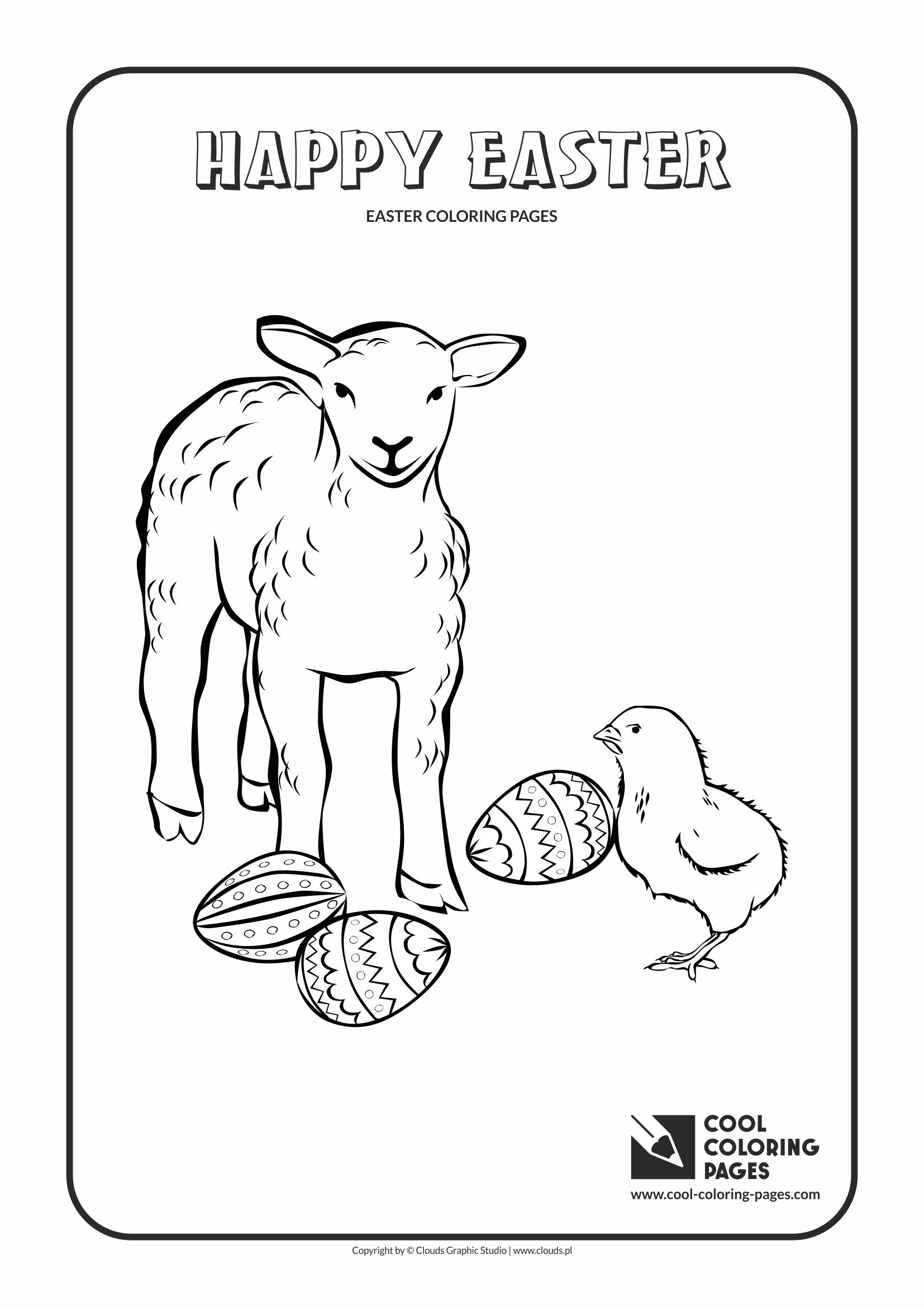 Cool coloring pages easter coloring pages