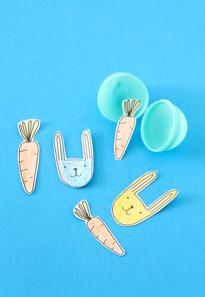Cute coloring easter sticker printables handmade charlotte