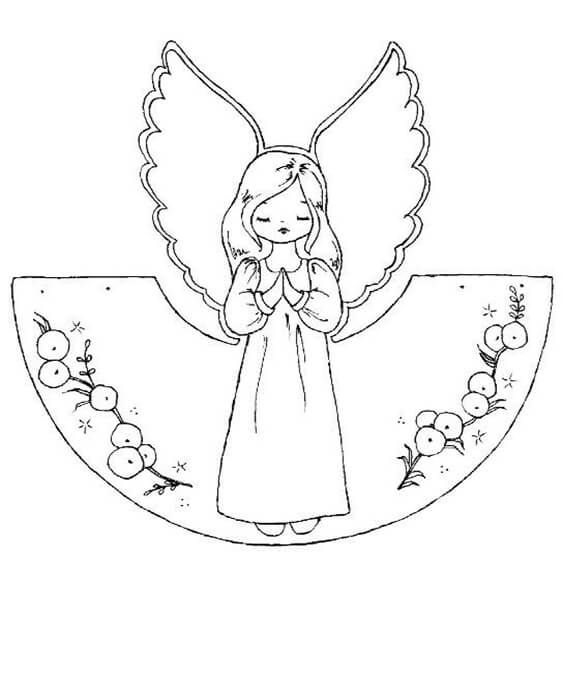 Free easy to print angel coloring pages angel coloring pages coloring pages sunday school crafts for kids