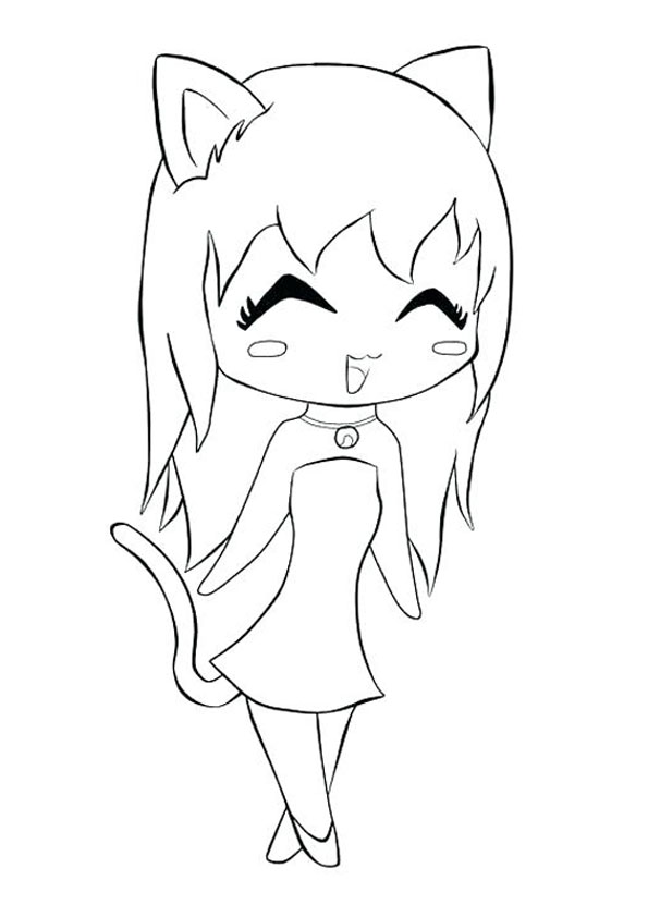 Coloring pages anime coloring page for kids
