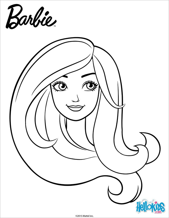 Barbie coloring pages
