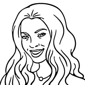 Beyonce coloring pages printable for free download
