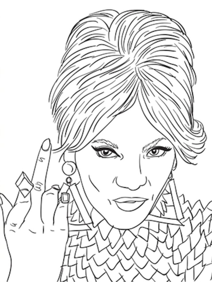 Evolution of beyonce coloring book is the perfect way to celebrate the queens birthday coloring books queen birthday beyonce