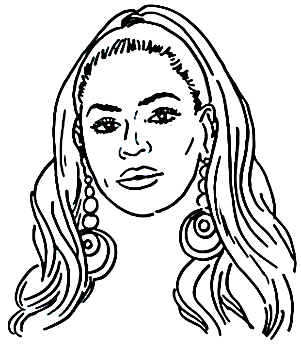 Beyonce coloring pages printable for free download