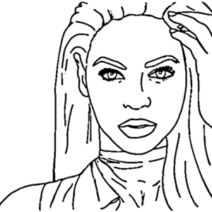 Beyonce coloring pages printable for free download