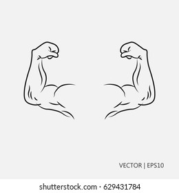 Strong arms drawing images stock photos d objects vectors
