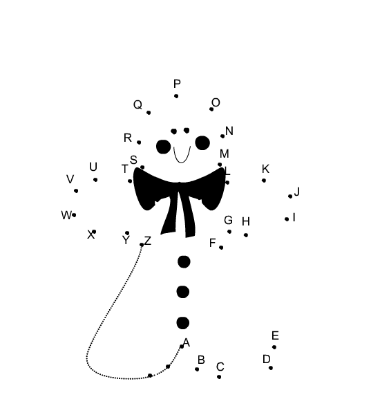 Free printable christmas dot to dot