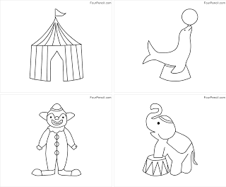 Free printable circus coloring pages for kids â