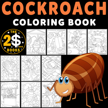 Cockroach coloring book
