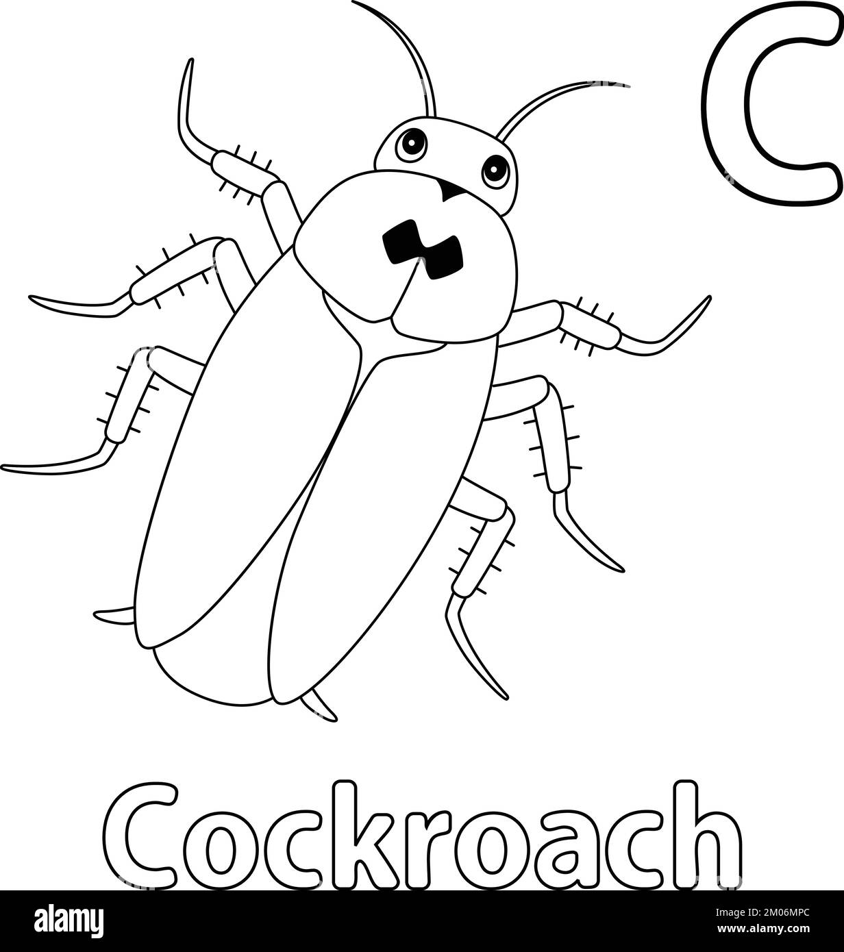 Cockroach drawing stock vector images